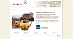 Desktop Screenshot of hartgen.com